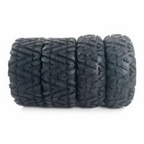 TUFFIOM Set of 2 27x9-12 Front & 27x11-12 Rear/6 PR ATV UTV All-terrain Tires